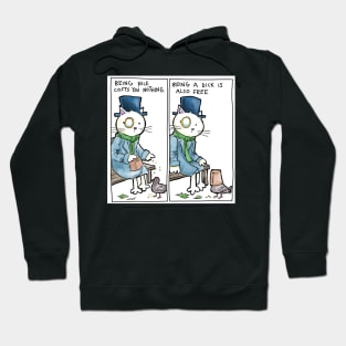 Dapper Cat - Nice costs nothing Hoodie